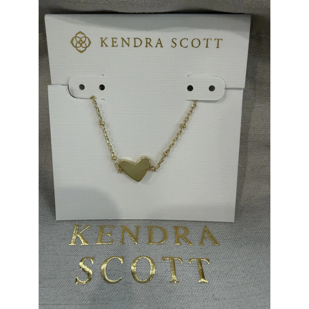 Kendra Scott Gold Heart Bracelet